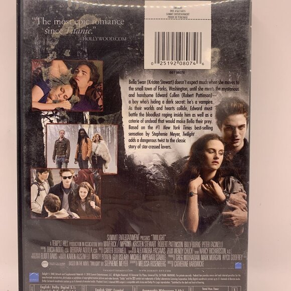 Twilight (DVD) Summit Inc/Lionsgate Drama Rated PG-13 Widescreen - Picture 3 of 4